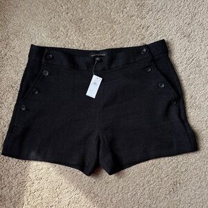 Banana Republic Black Tweed Shorts 8